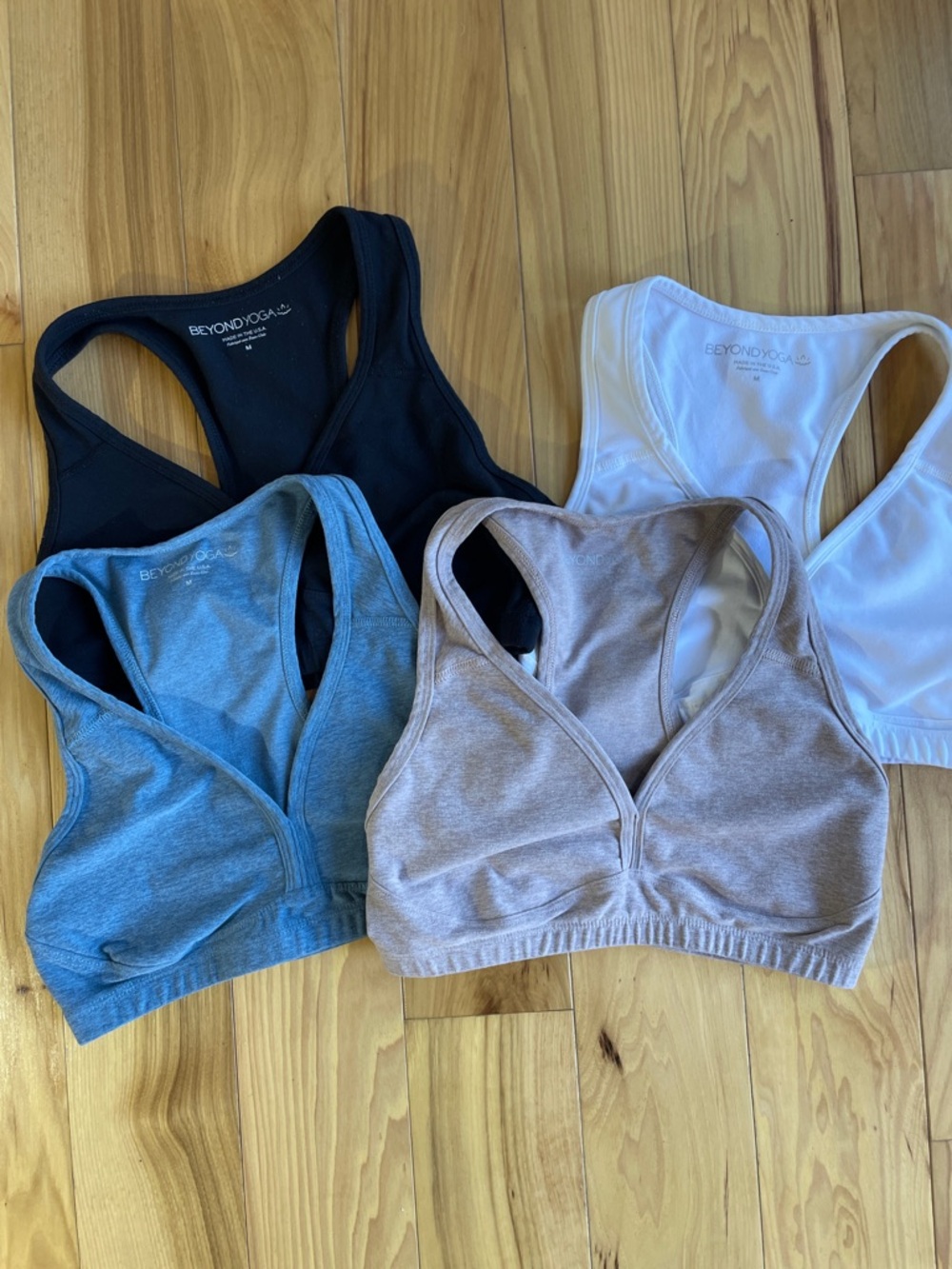 Beyond Yoga Spacedye Lift Your Spirits Bra Medium Lot of 4